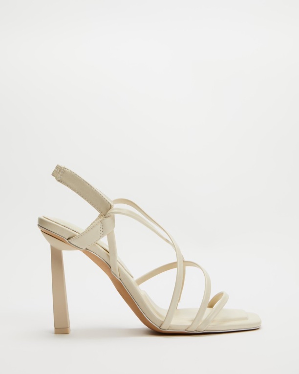 Amilia Sandalias De Tacón Moda Otro Blanco Aldo