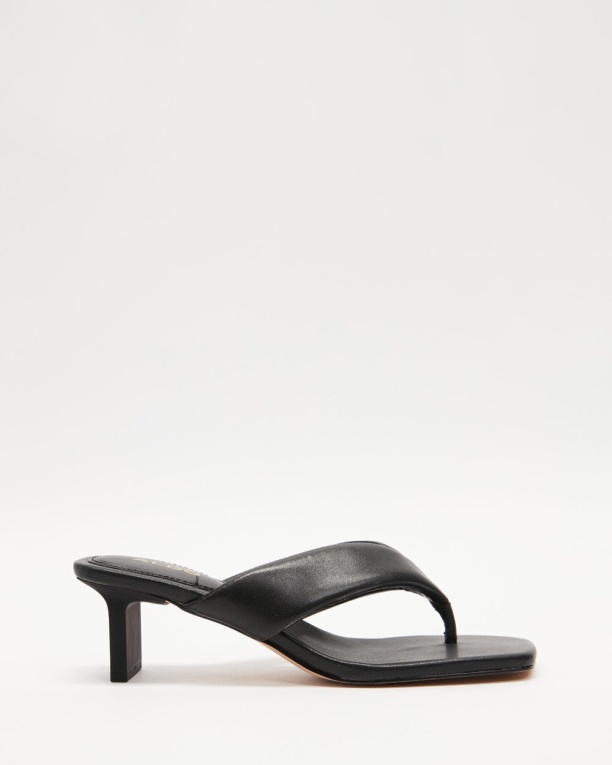 Aldo Moda Negro Auday Tanga Tacones