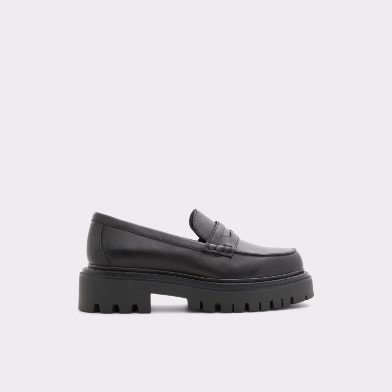 Mocasines Negros Bigstrut De Moda De Aldo