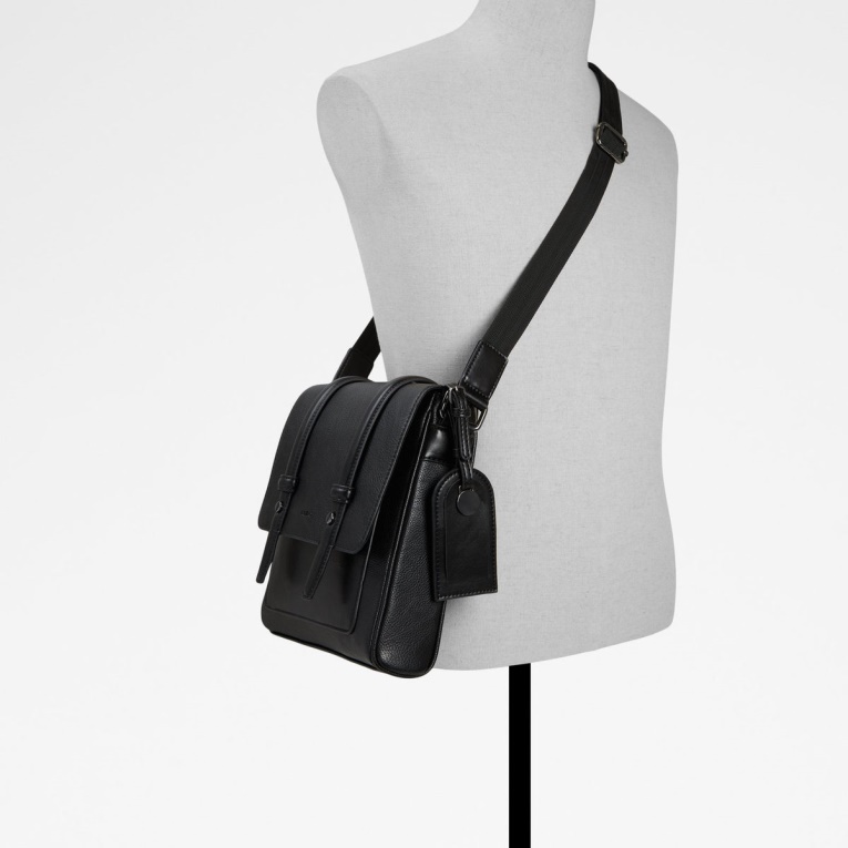 Bolso Bandolera Negro Ocorwen De Aldo Fashion