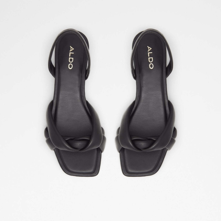 Aldo Moda Botón De Oro Negro