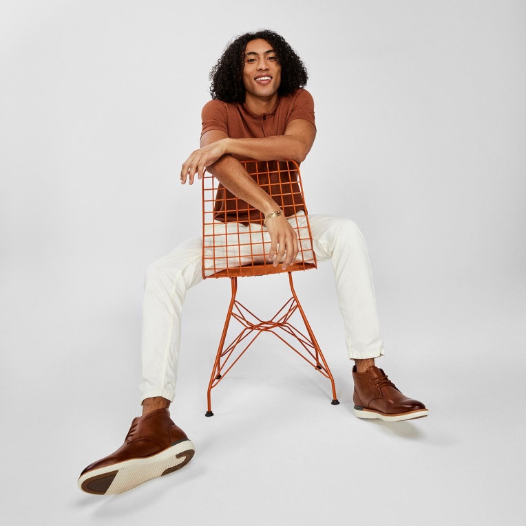 Zapatos Con Cordones Forestgrip Coñac De Aldo Fashion