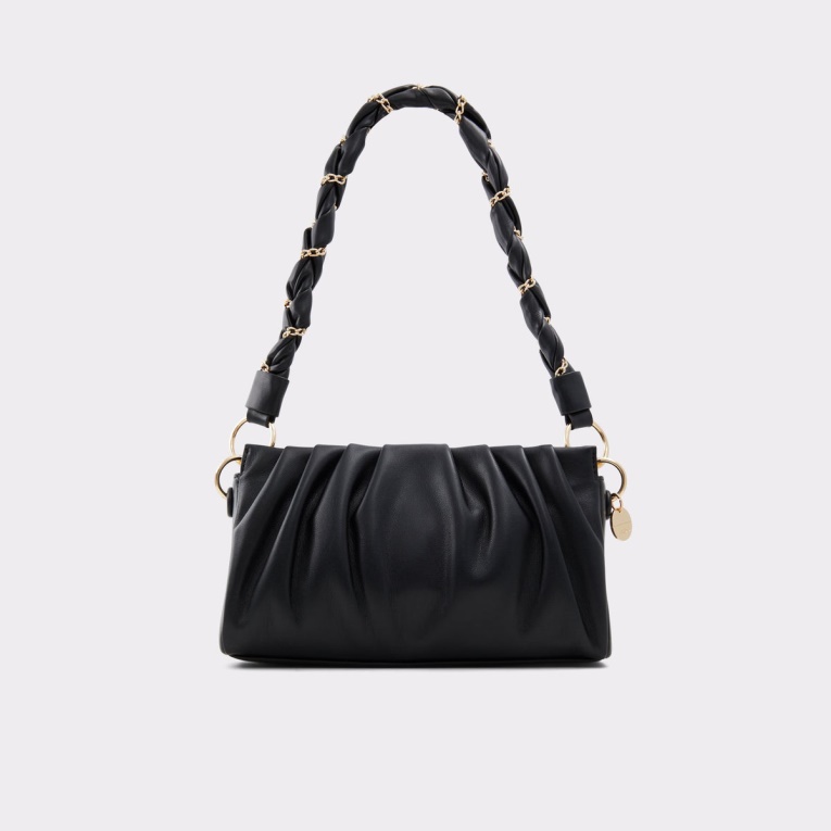 Bolso De Hombro Torsa De Aldo Fashion Negro