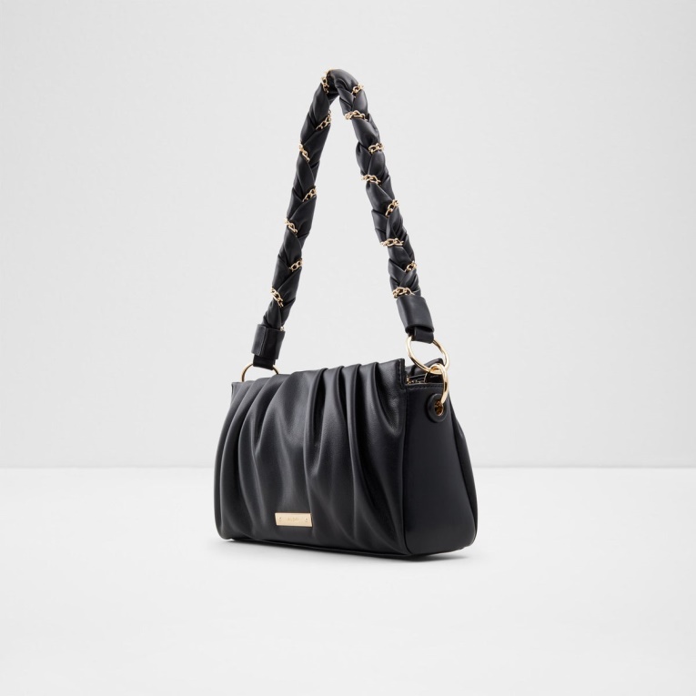 Bolso De Hombro Torsa De Aldo Fashion Negro