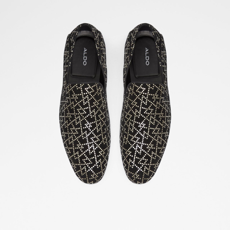 Aldo Juez Mocasín Negro Moda