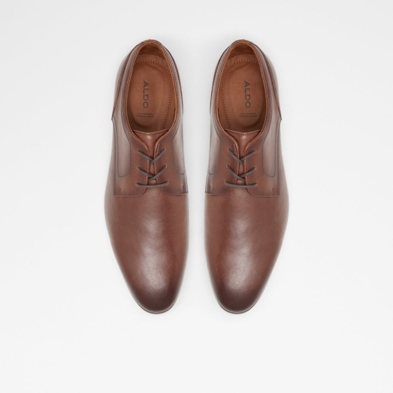 Zapato Con Cordones Delfordflex De Moda Marrón Claro De Aldo