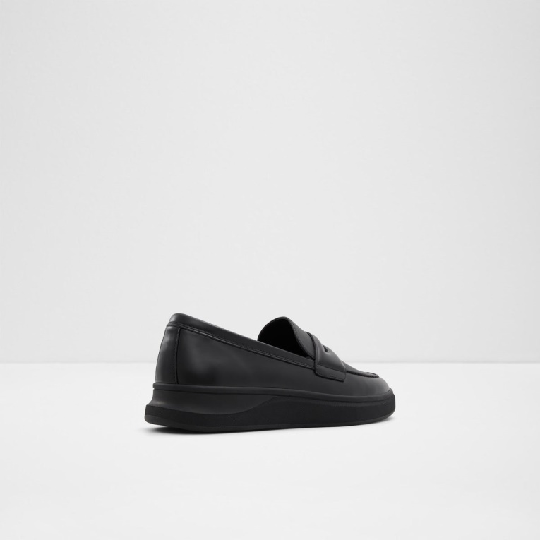 Aldo Monolith Mocasín Negro Moda