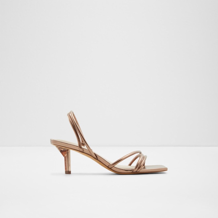 Sandalias De Tacón Pythonda De Aldo Moda Aldo Moda