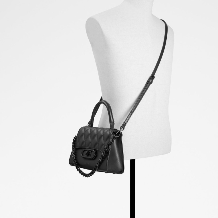 Bolso Aldo Tranquil Con Asa En La Parte Superior Negro Moda