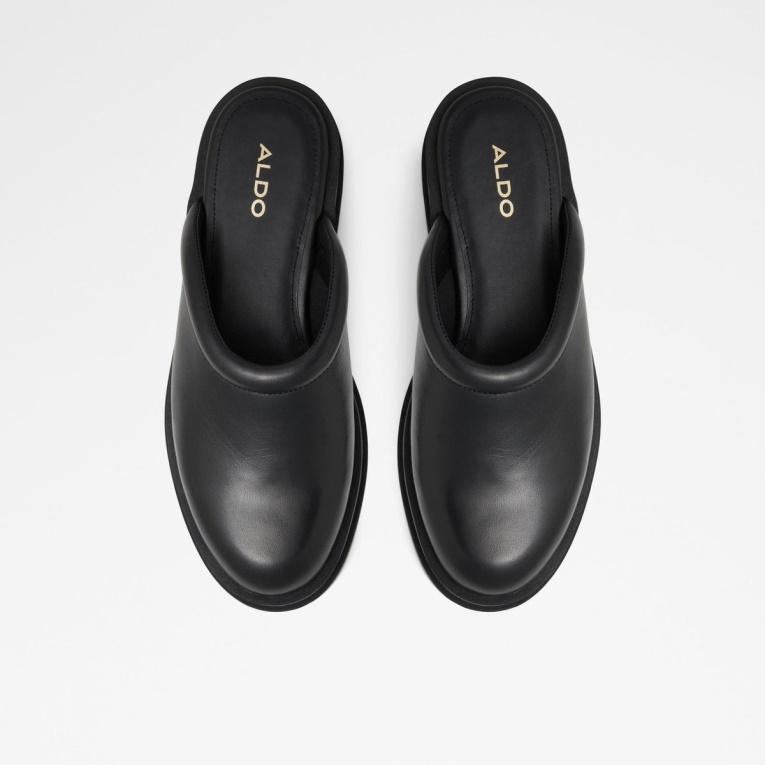 Biglease Zuecos Y Pantuflas Aldo Fashion Negro