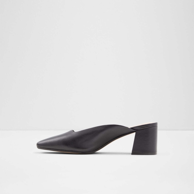 Zapatos De Tacón Negros Brerwen De Moda De Aldo
