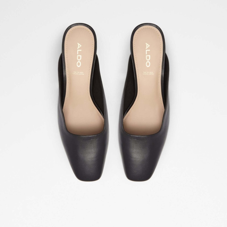 Zapatos De Tacón Negros Brerwen De Moda De Aldo