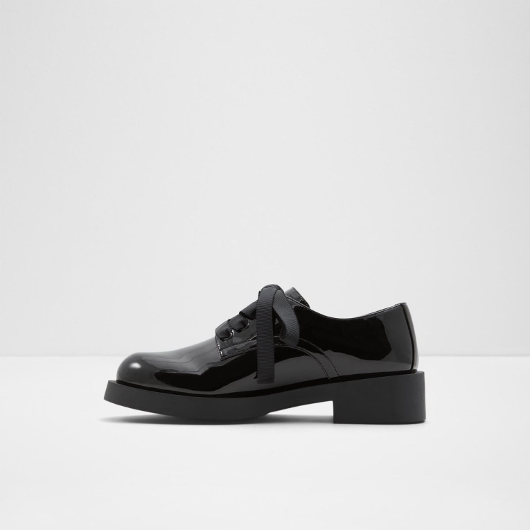 Negro Moda Aldo Cambridge Zapato Con Cordones
