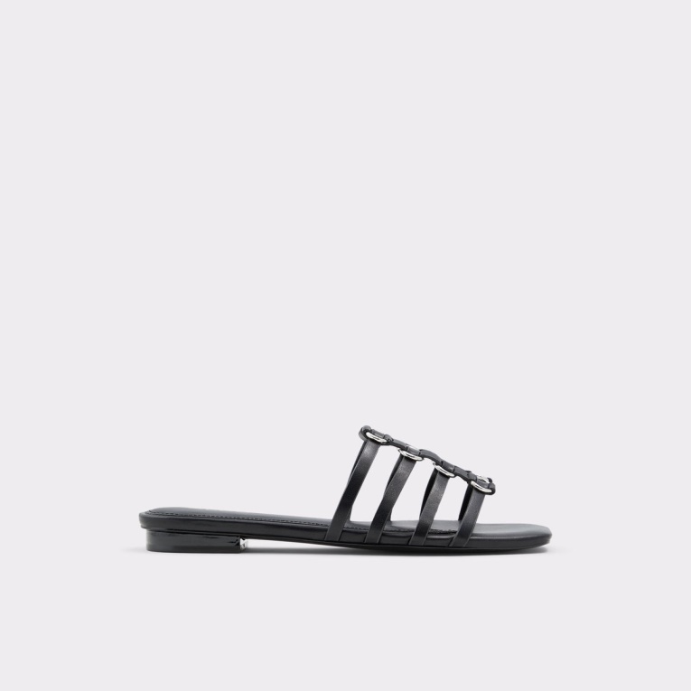 Sandalias Planas Aldo Oculla Moda Negro