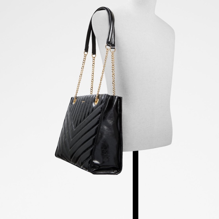 Bolso Tote Onny Negro Moda Aldo