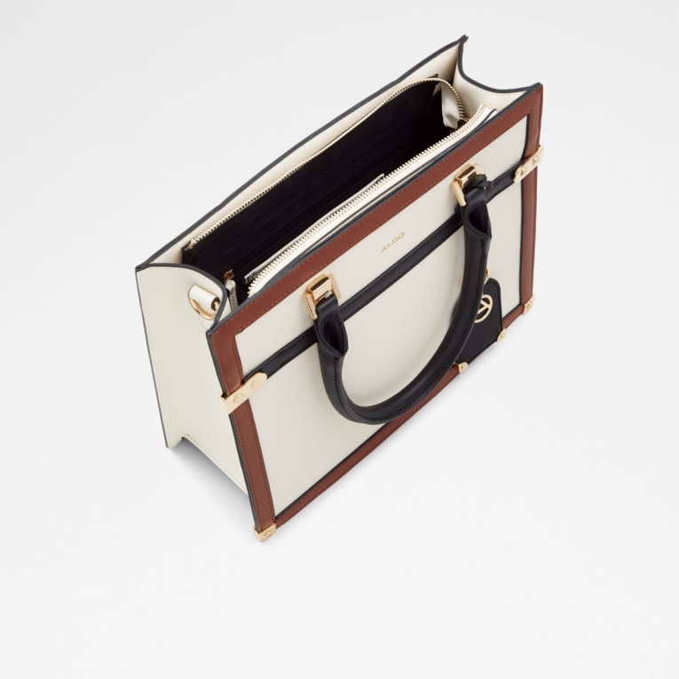 Bolso Tote Halaeclya Hueso Multi Aldo Fashion