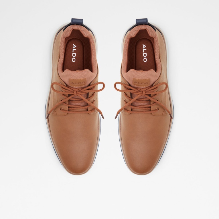 Coñac Bergen Zapato Con Cordones Moda Aldo