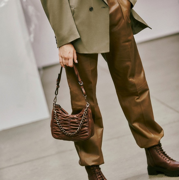 Moda Aldo Acera Marrón Oscuro