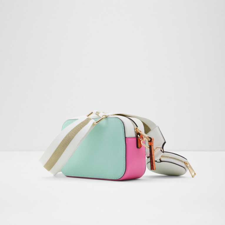 Bolso Bandolera Aldo Gwardotha De Moda Rosa Desbordante