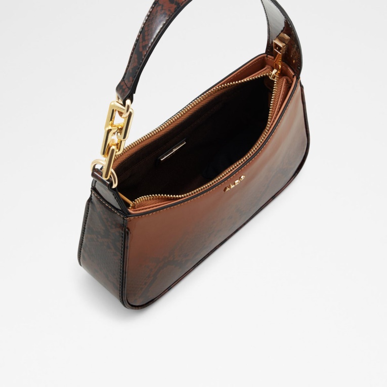 Bolso De Hombro Devedeteriel Marrón Mediano Aldo De Moda