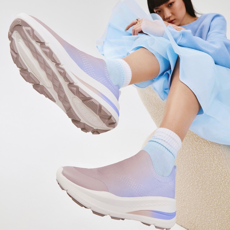 Zapatillas Lunelle Moradas Aldo De Moda