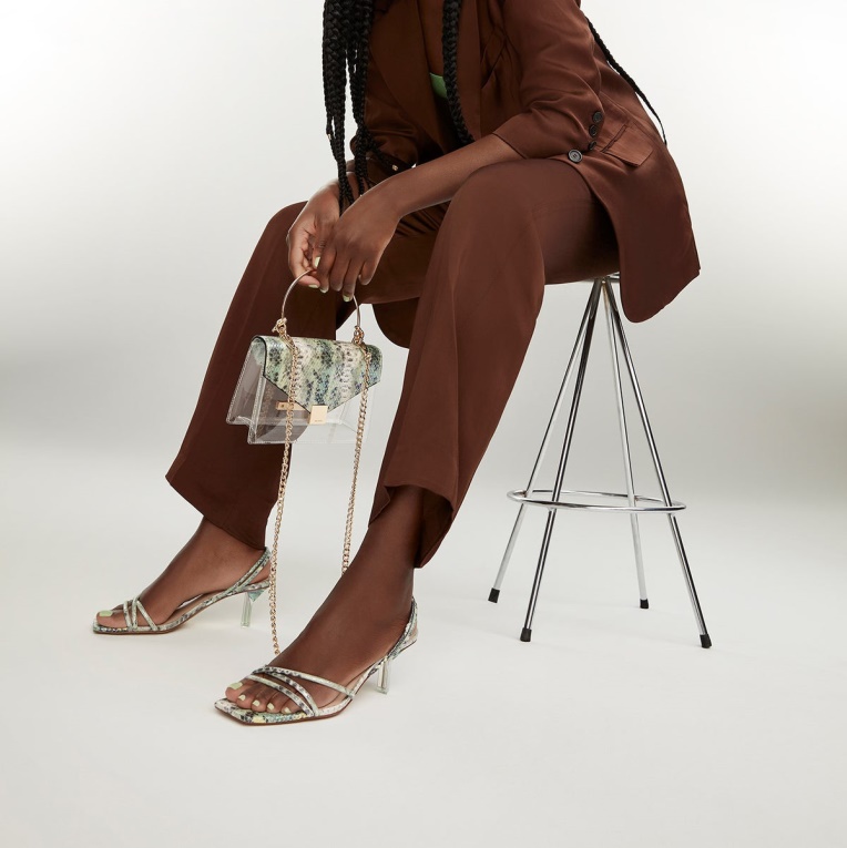 Sandalias De Tacón Aldo Pythonda De Moda