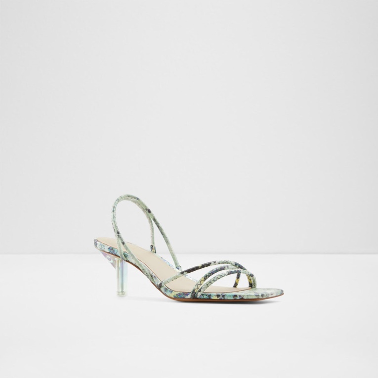 Sandalias De Tacón Aldo Pythonda De Moda