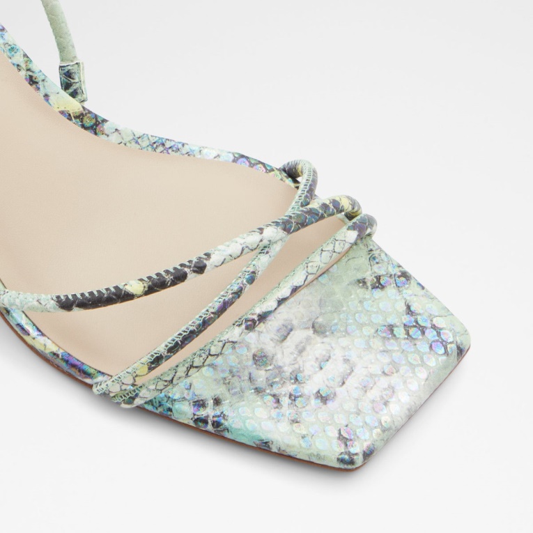 Sandalias De Tacón Aldo Pythonda De Moda