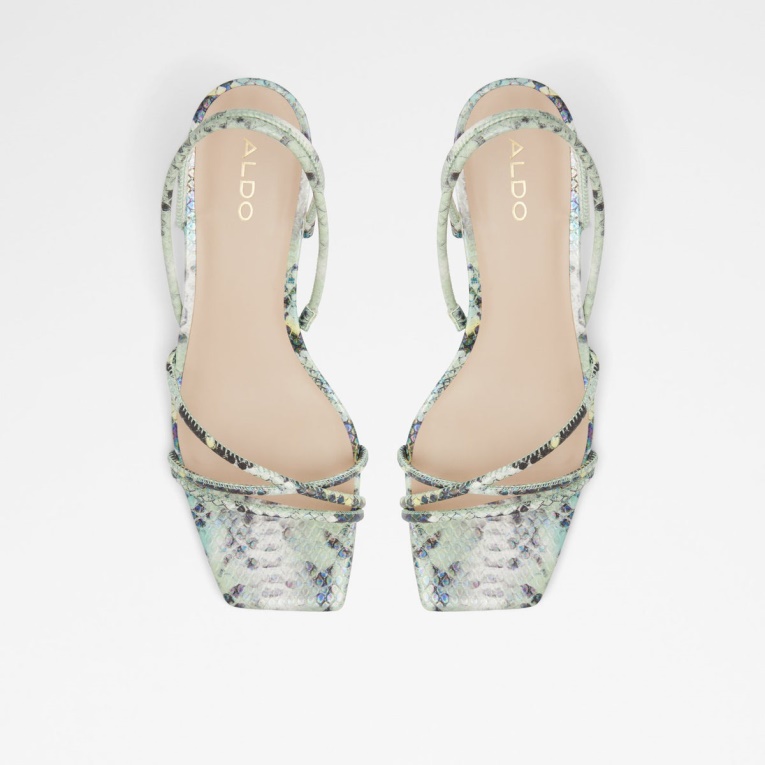 Sandalias De Tacón Aldo Pythonda De Moda