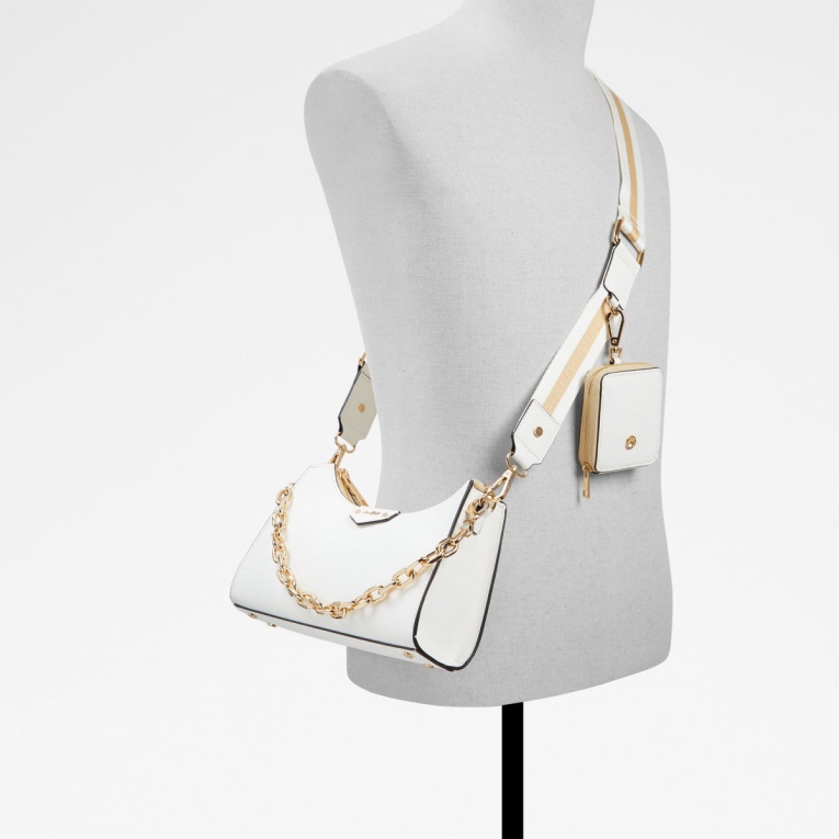 Bolso Bandolera Blanco Nanalaraen De Aldo De Moda