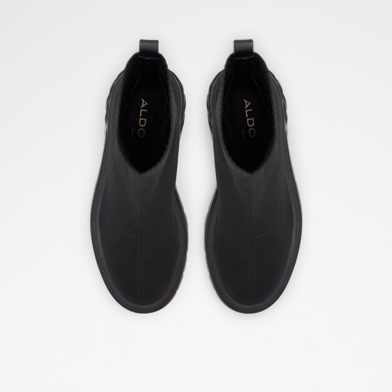 Botín Aldo Bigact Negro De Moda