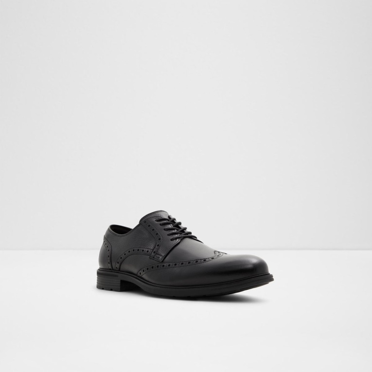 Zapato Con Cordones Aldo Laurier Negro De Moda