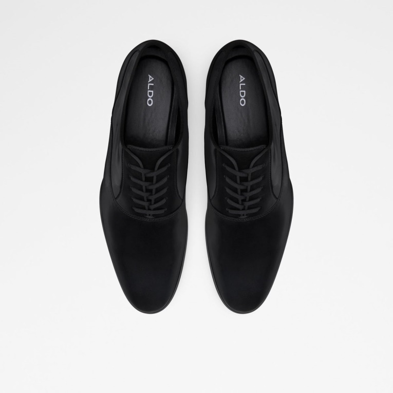 Zapato Con Cordones Aldo Ridge Negro De Moda