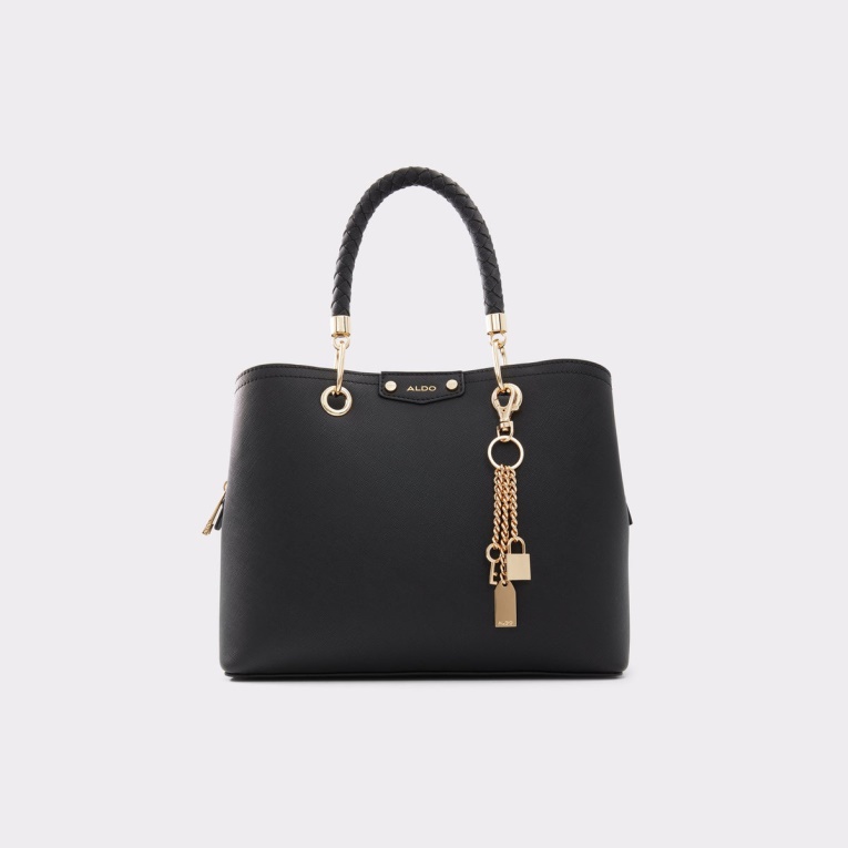 Bolso Satchel Lothycan Negro De Moda Aldo