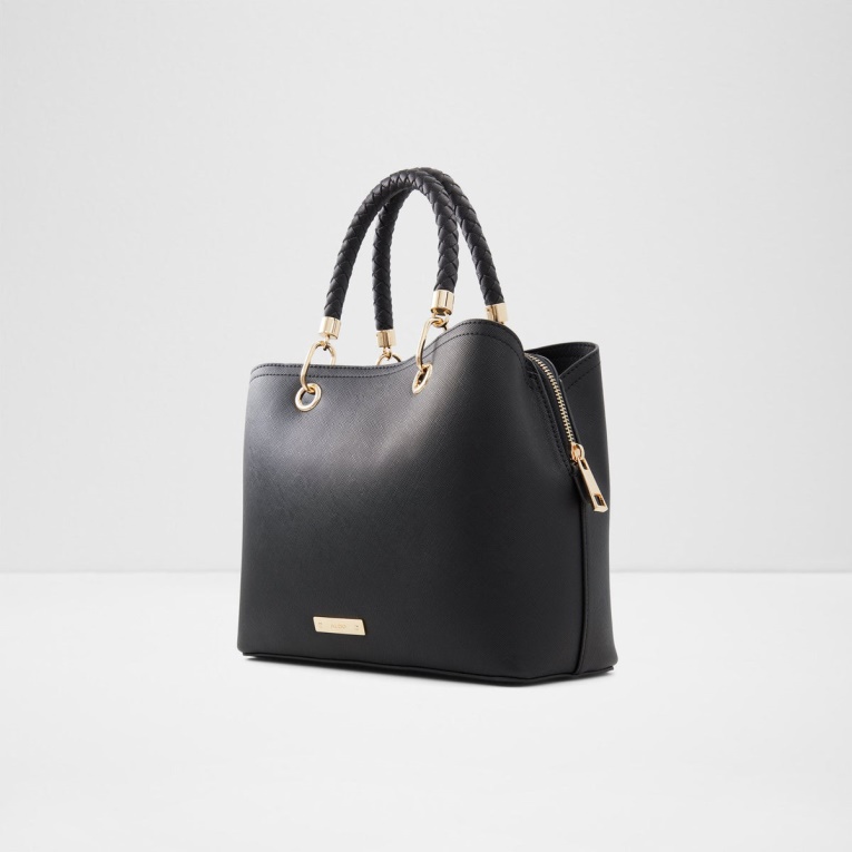Bolso Satchel Lothycan Negro De Moda Aldo