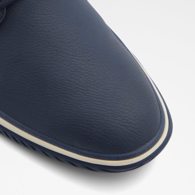 Zapato Con Cordones Aldo Bergen Azul Marino De Moda