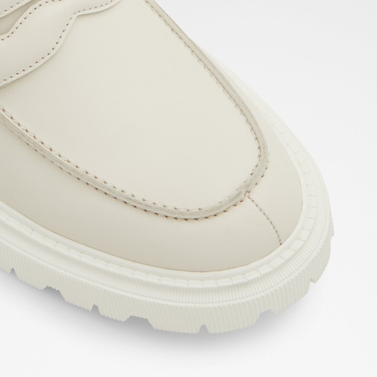 Mocasines Aldo Bigthink De Hueso Blanco De Moda