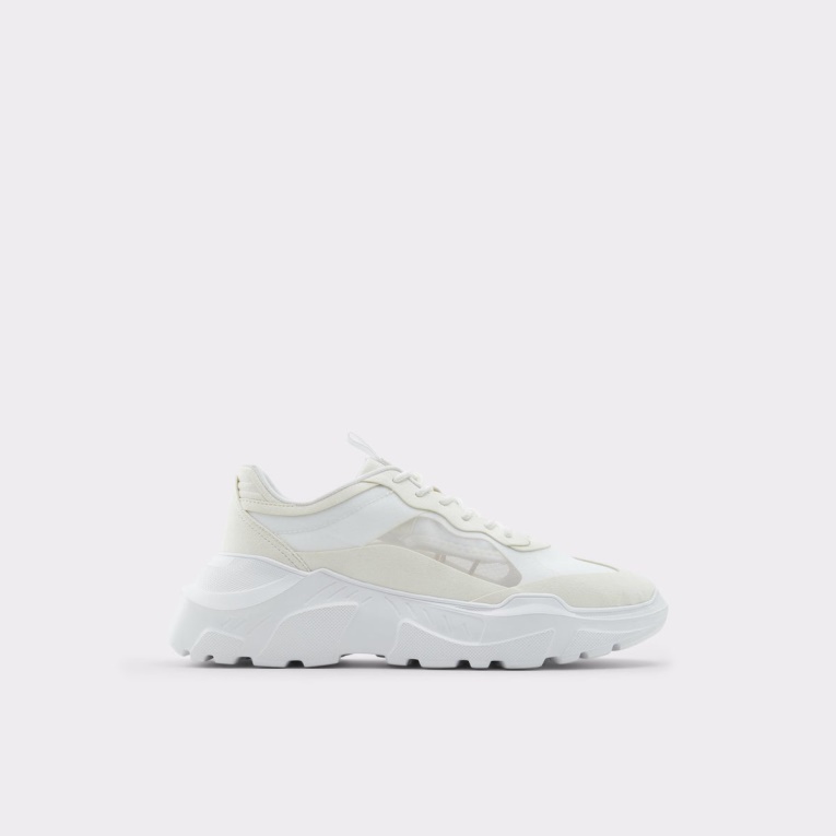 Zapatillas Blancas De Suela Blanca De Moda Aldo