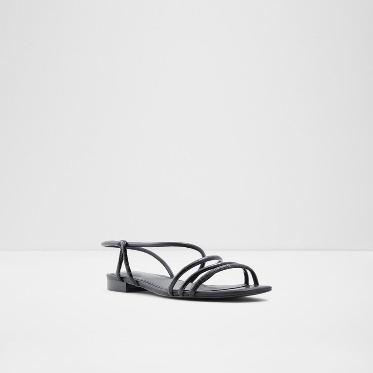 Sandalias Planas Grymaw Aldo Moda Negro