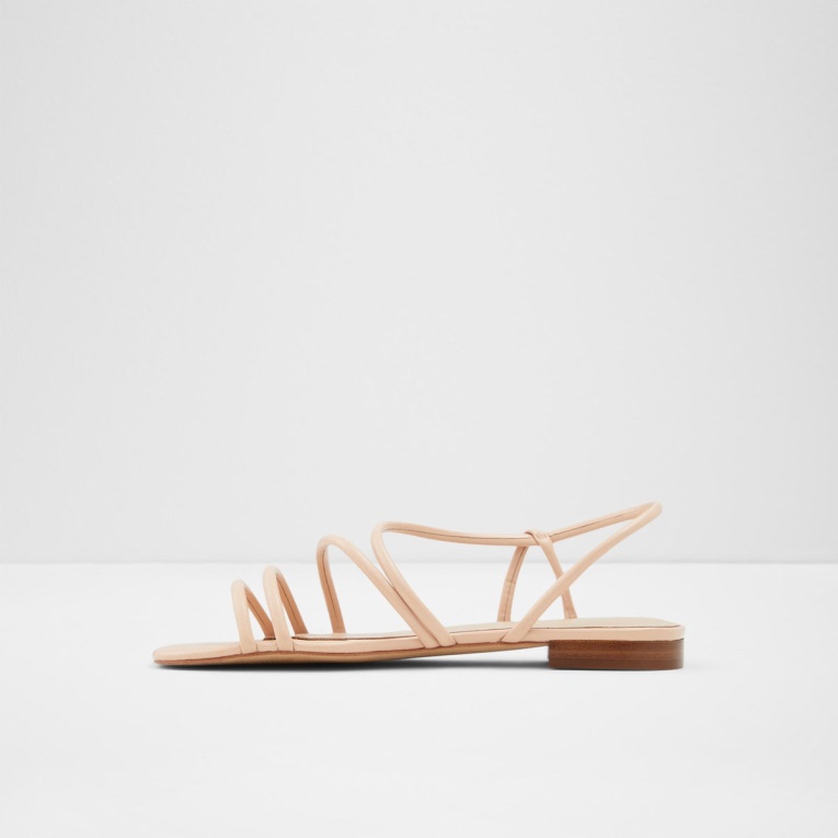 Grymaw Sandalias Planas Moda Aldo Hueso