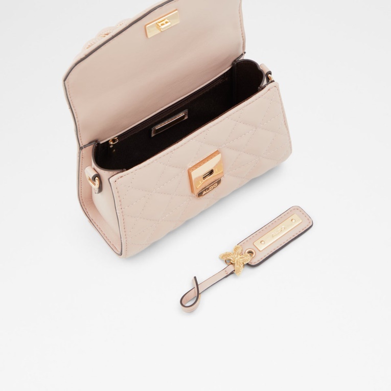 Bolso Rosa Claro De Moda Con Asa Superior Aldo Ribands