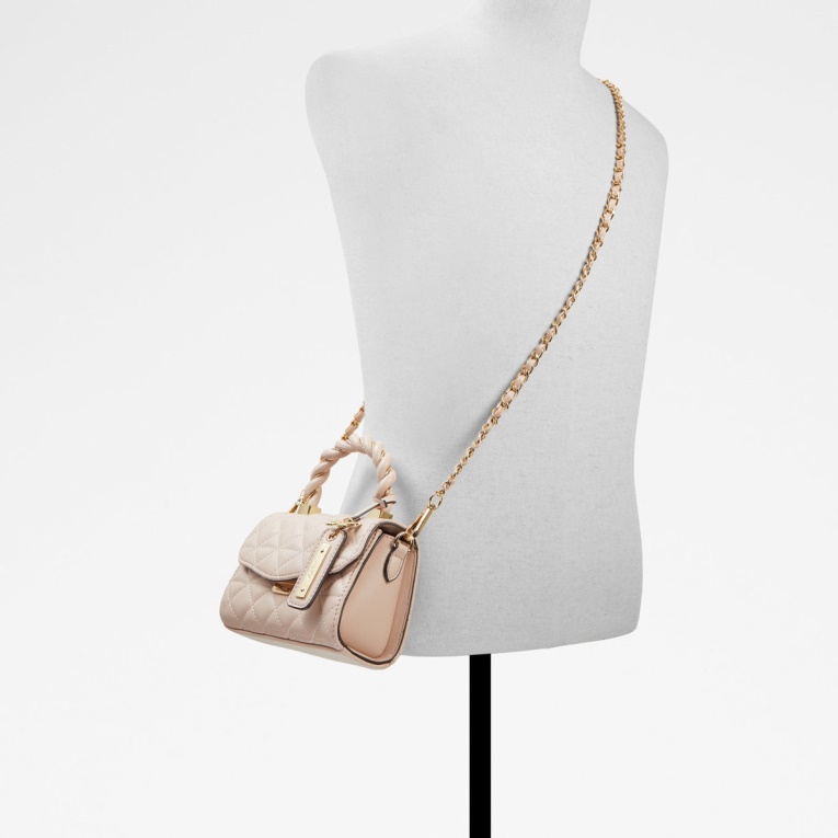 Bolso Rosa Claro De Moda Con Asa Superior Aldo Ribands