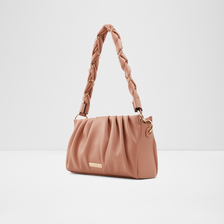 Bolso De Hombro Fashion Aldo Torsa Beige Mediano