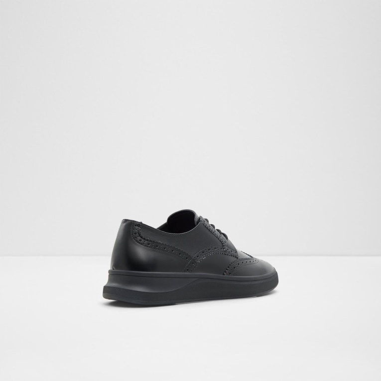 Monolite Zapato Con Cordones Moda Aldo Negro
