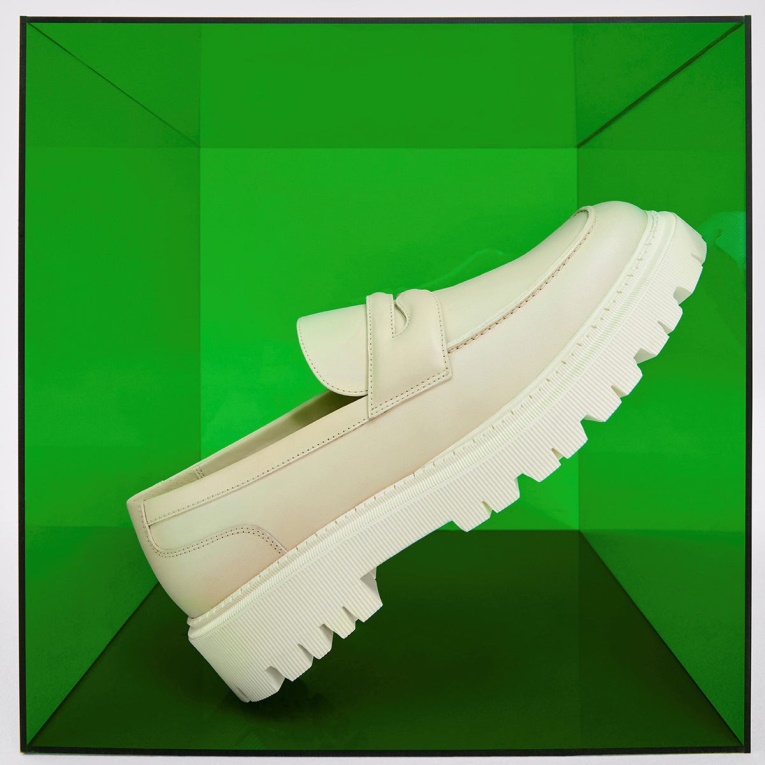 Mocasines Bigthink De Hueso Blanco Moda Aldo