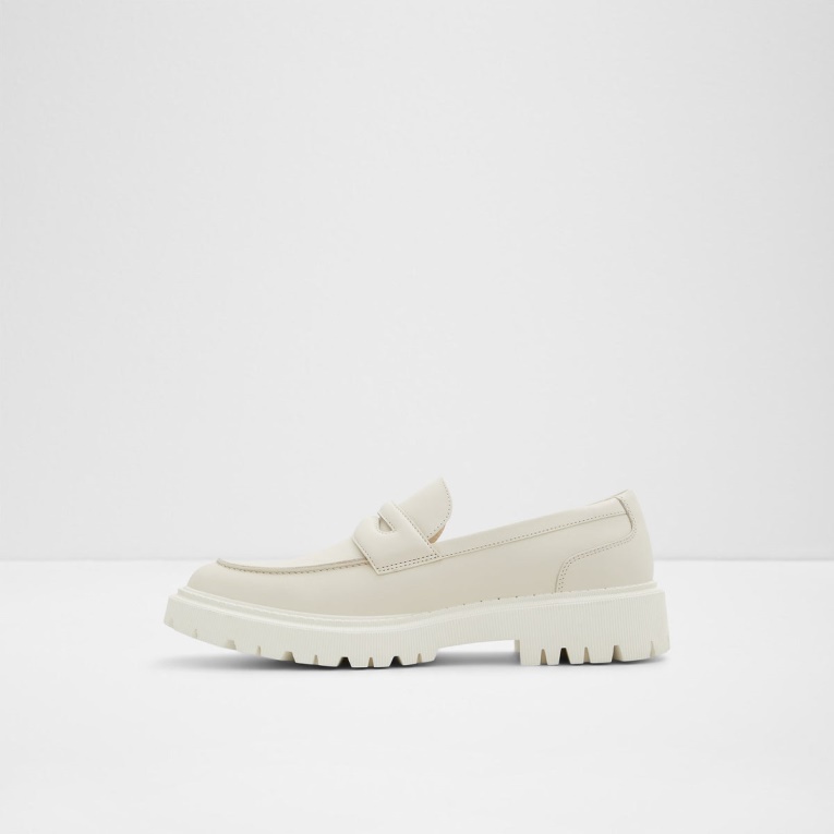 Mocasines Bigthink De Hueso Blanco Moda Aldo