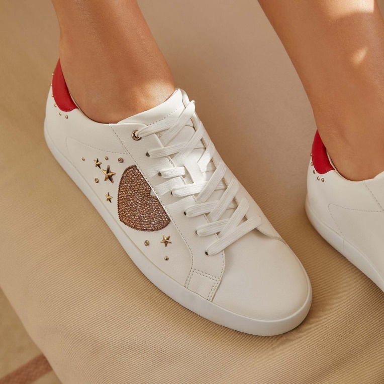 Zapatillas Blancas De Moda Aldo Chaus