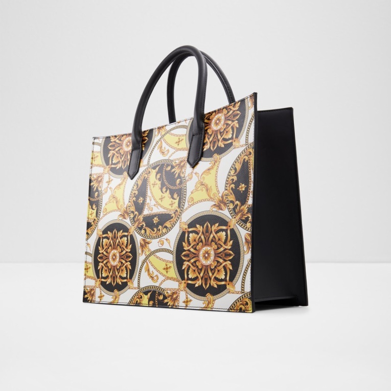 Bolso Tote Aboma Negro Multi Aldo Moda