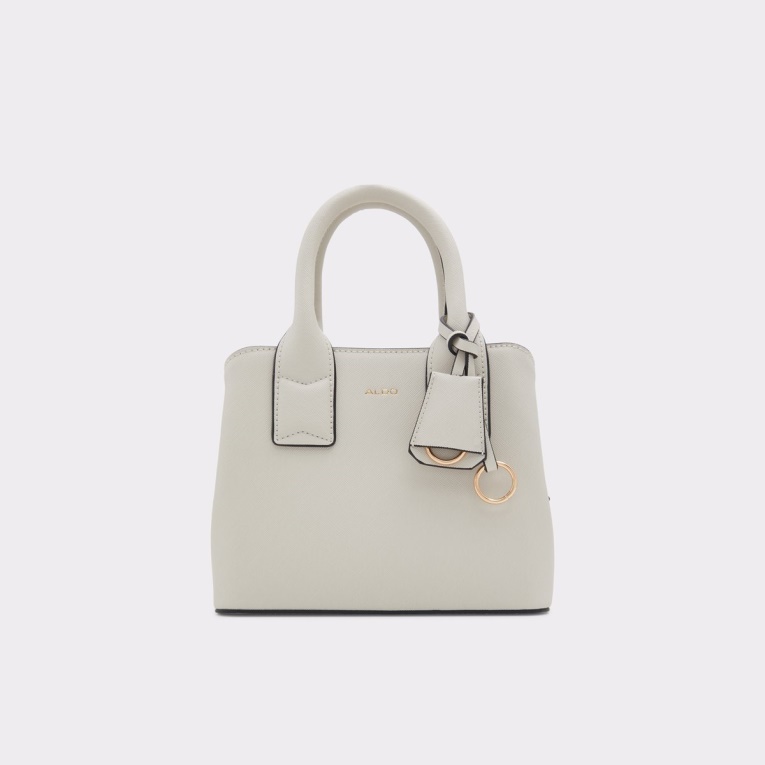 Moda Bolso Aldo Adaemas Con Asa Superior Blanco