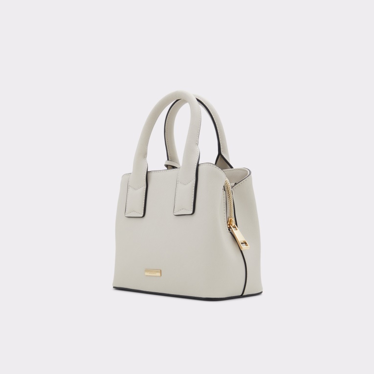 Moda Bolso Aldo Adaemas Con Asa Superior Blanco